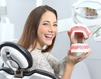 Smiling Lady — Dentist Port Orange in South Daytona, FL Smiling Lady — Dentist Port Orange in South Daytona, FL