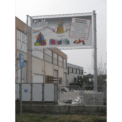 cartellone promozionale in pvc