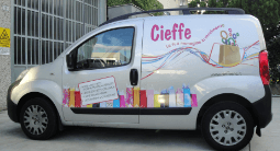 furgoncino con scritta cieffe