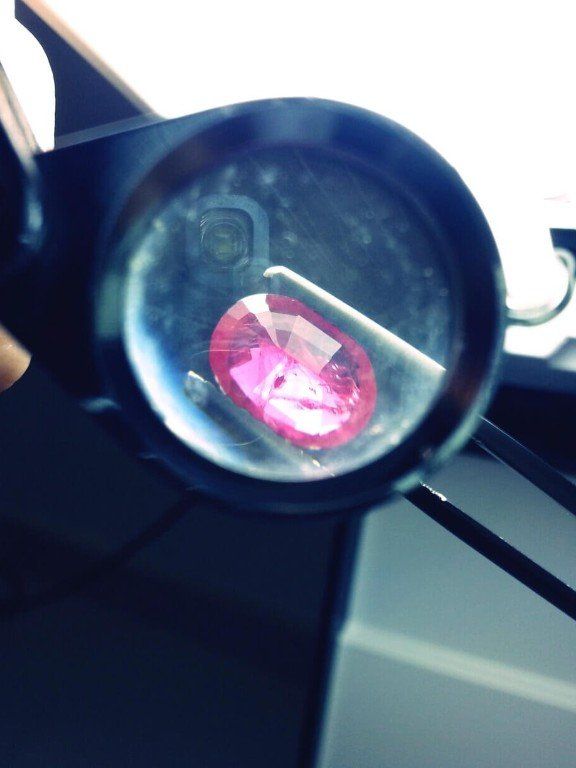 pink stone