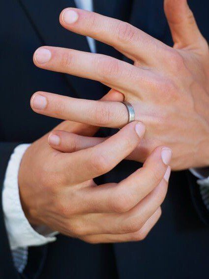 men finger ring