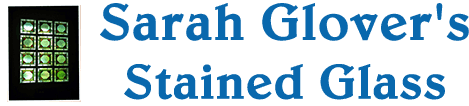Sarah Glover's Stained Glass logo