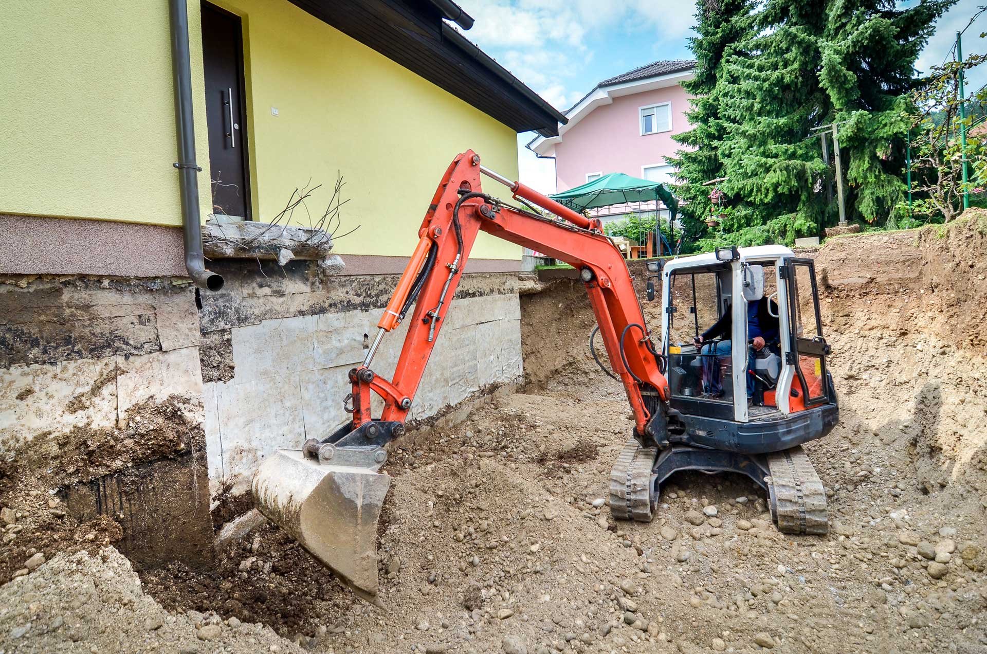 Residential Excavation Service — Verona, VA — Eddies Excavating Inc. Residential Excavation Service — Verona, VA — Eddies Excavating Inc.