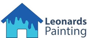Leonards Painting logo leonards painting logo