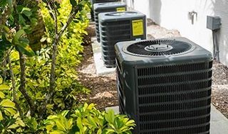 Air Conditioner Outside — Air Conditioning Contractors in Forest City NC Air Conditioner Outside — Air Conditioning Contractors in Forest City NC