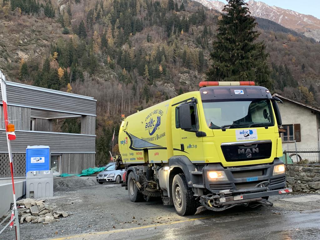 camion valais service de voirie