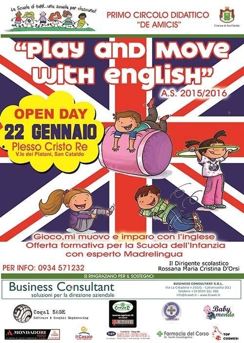 Play and Move with English - San Cataldo - Caltanissetta Play and Move with English - San Cataldo - Caltanissetta