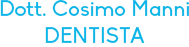 MANNI DR. COSIMO ODONTOIATRA-LOGO