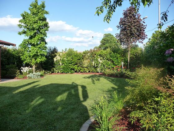 giardino interno di una villa
