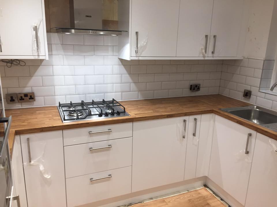 kitchen refurbishment project 8