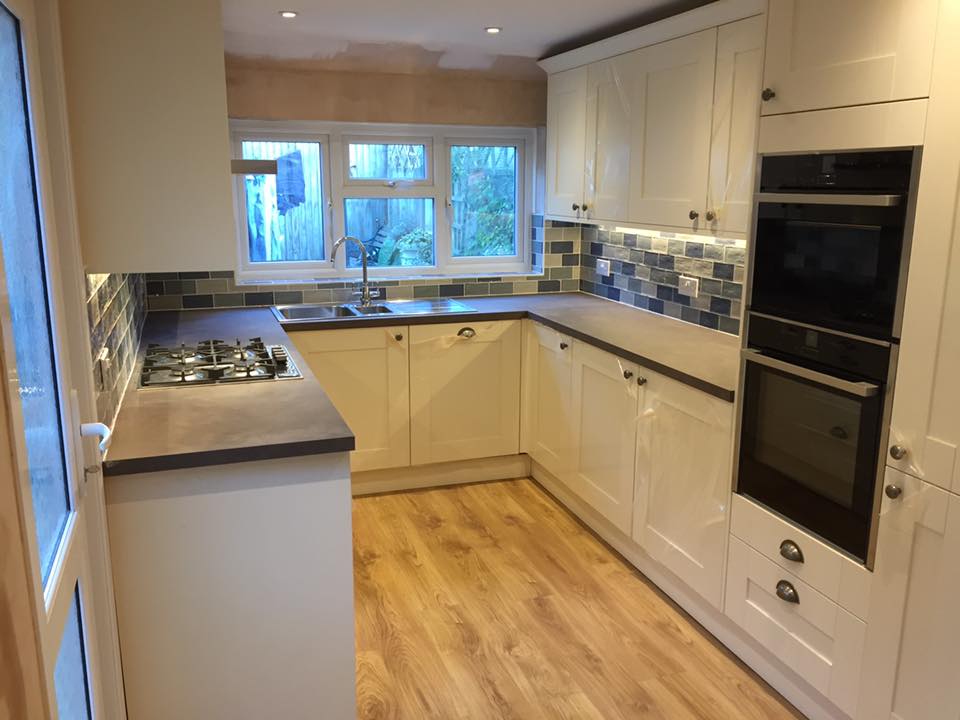 kitchen refurbishment project 9