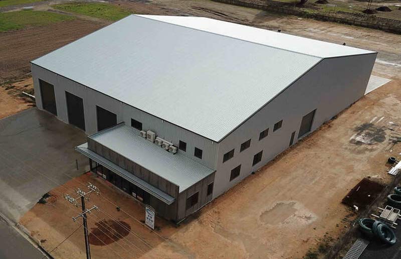 Industrial Shed built by Parham Construction in Mount Gambier