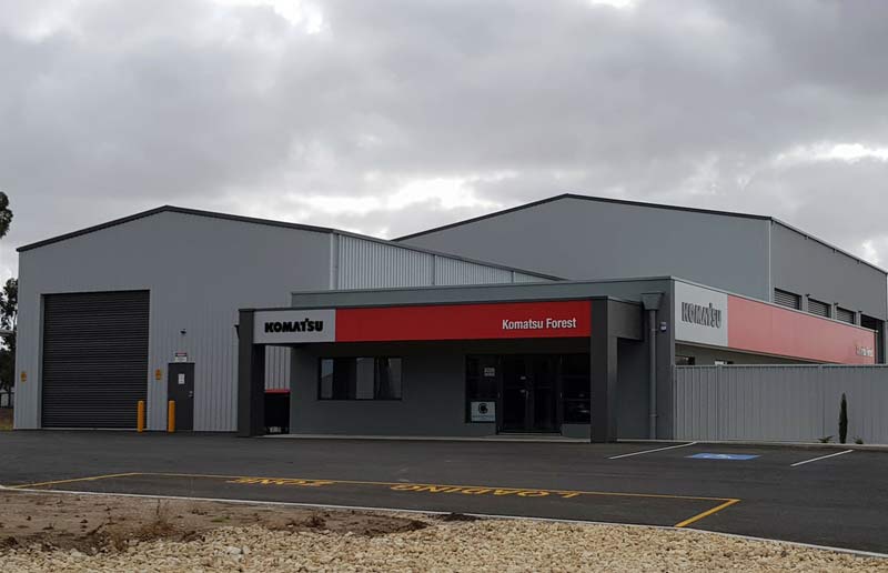 Industrial Shed built by Parham Construction in Mount Gambier