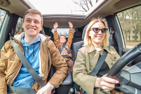 Couple and Kid Bonding — Naples, FL — Cunningham Insurance Agency