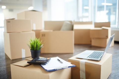 Moving Boxes — Naples, FL — Cunningham Insurance Agency Moving Boxes — Naples, FL — Cunningham Insurance Agency