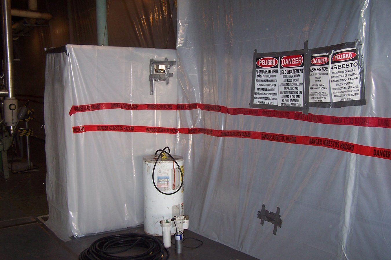 photo for asbestos removal houston tx
