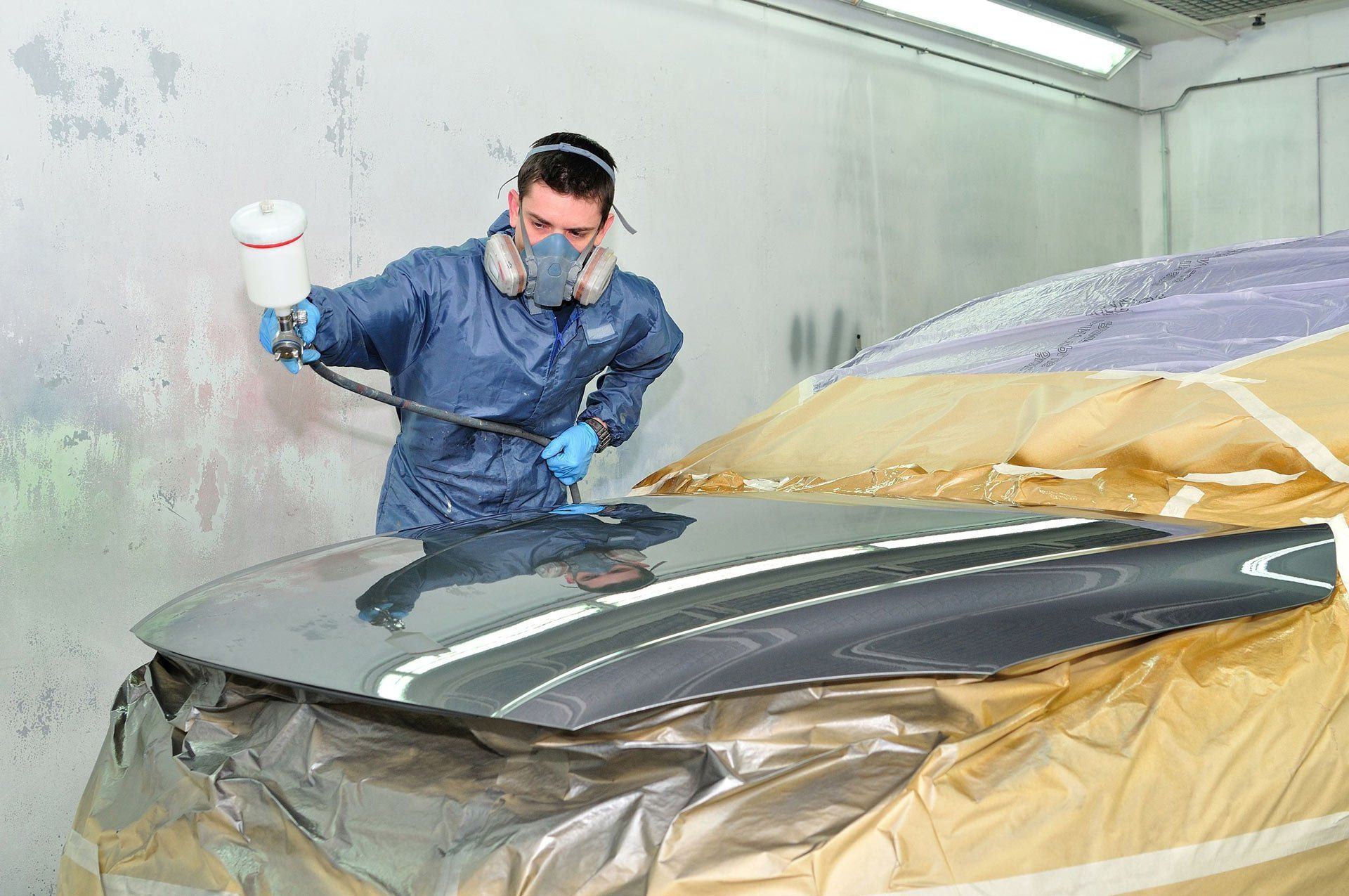 Car Paint black