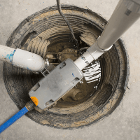 Sewer Line Repair — Two huge pipes draining water In Chicago, IL Sewer Line Repair — Two huge pipes draining water In Chicago, IL