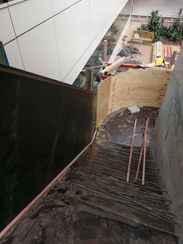 stairs in progress