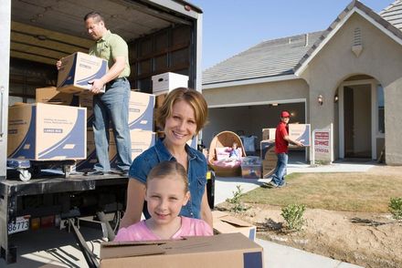 Mother and Daughter Smiling — Quality Moving in Albany, NY
