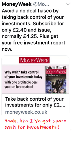 badly targeted ad example