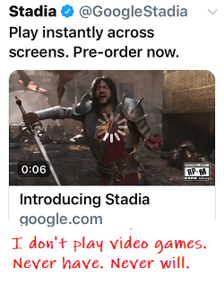 badly targeted ad example