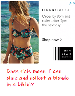 badly targeted ad example