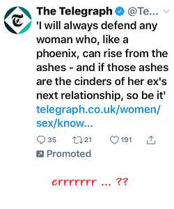 badly targeted ad example