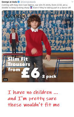 badly targeted ad example