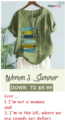 badly targeted ad example