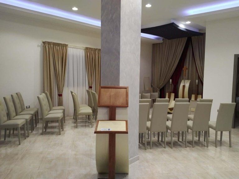 sala del commiato onoranze funebri crotne