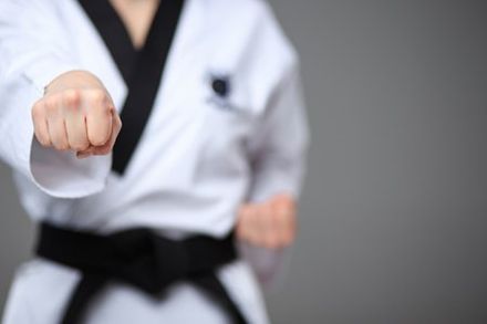Girl With Black Belt — Richmond, KY — Richmond School of Karate Girl With Black Belt — Richmond, KY — Richmond School of Karate