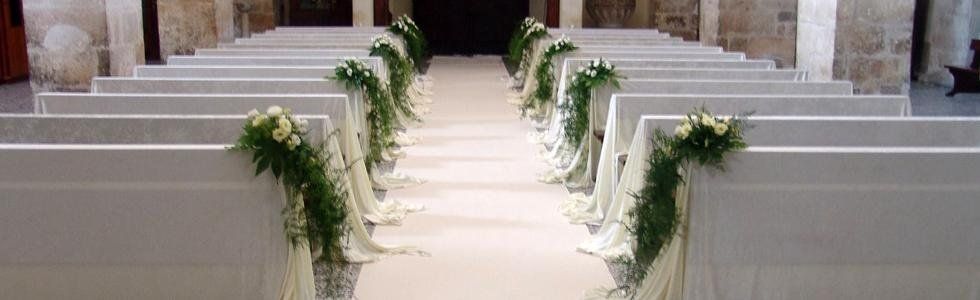 fiori banchi chiesa