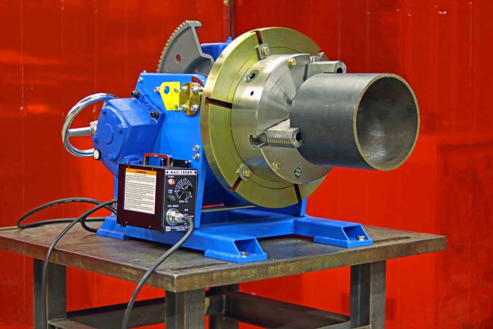 MAC PS-3F Benchtop Welding Positioner MAC PS-3F Benchtop Welding Positioner