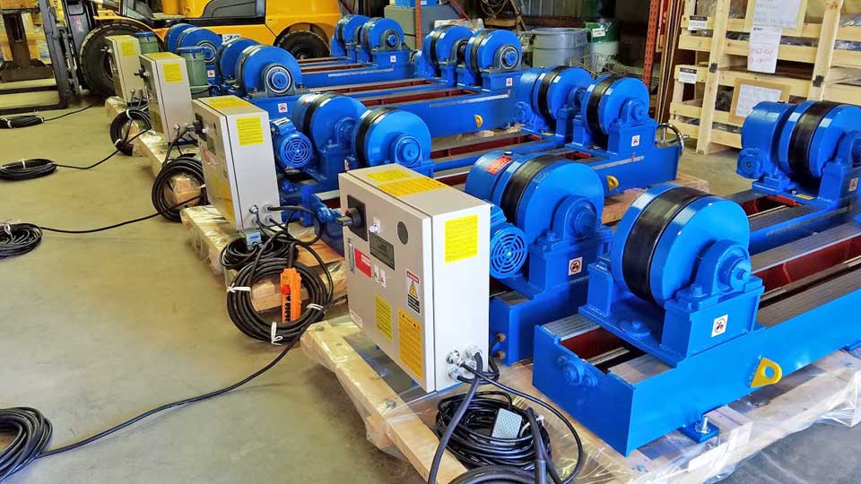 RD-40-INW and RD-20Tank Turning Rolls Ready for Shipping RD-40-INW and RD-20Tank Turning Rolls Ready for Shipping