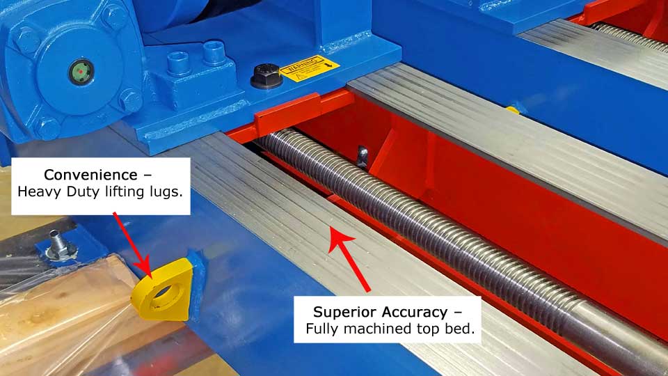RD-40-INW Tank Turning Roll Features RD-40-INW Tank Turning Roll Features