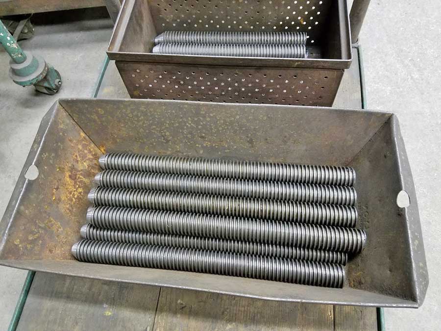 Acme threaded rods or RS-15 outboard roller supports