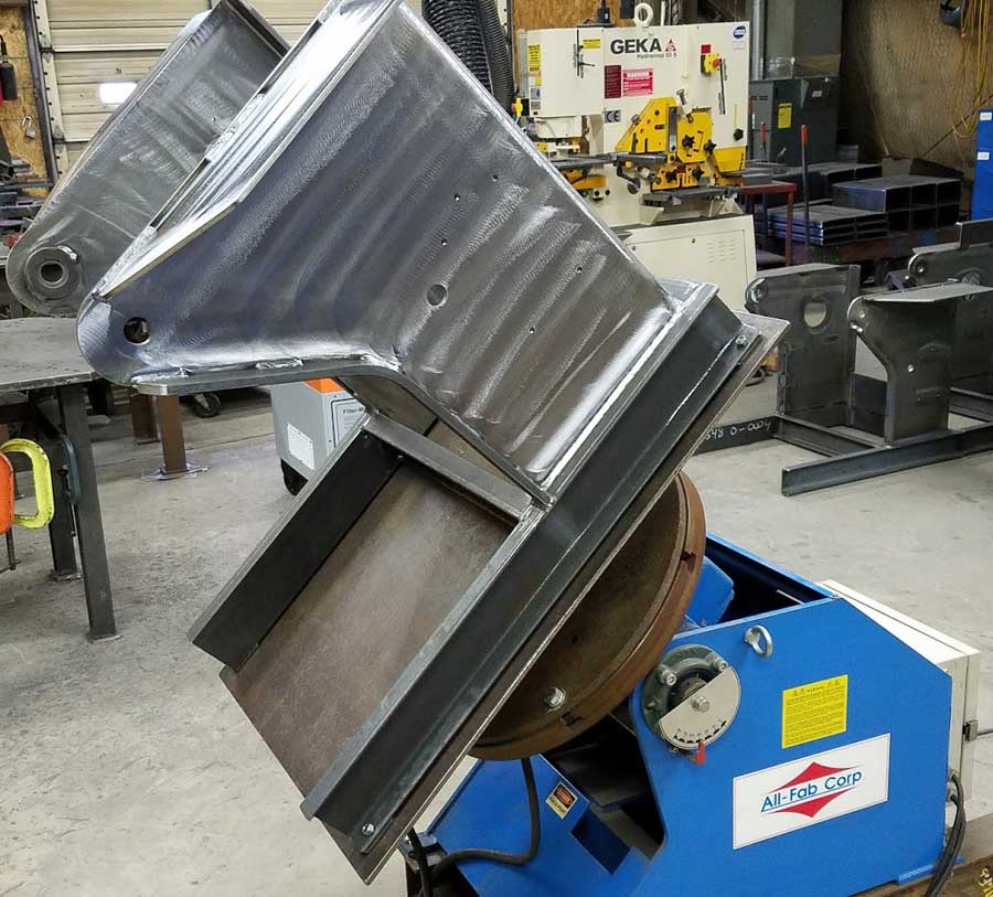 Welding Positioner used in Fabricating a Welding Positioner 