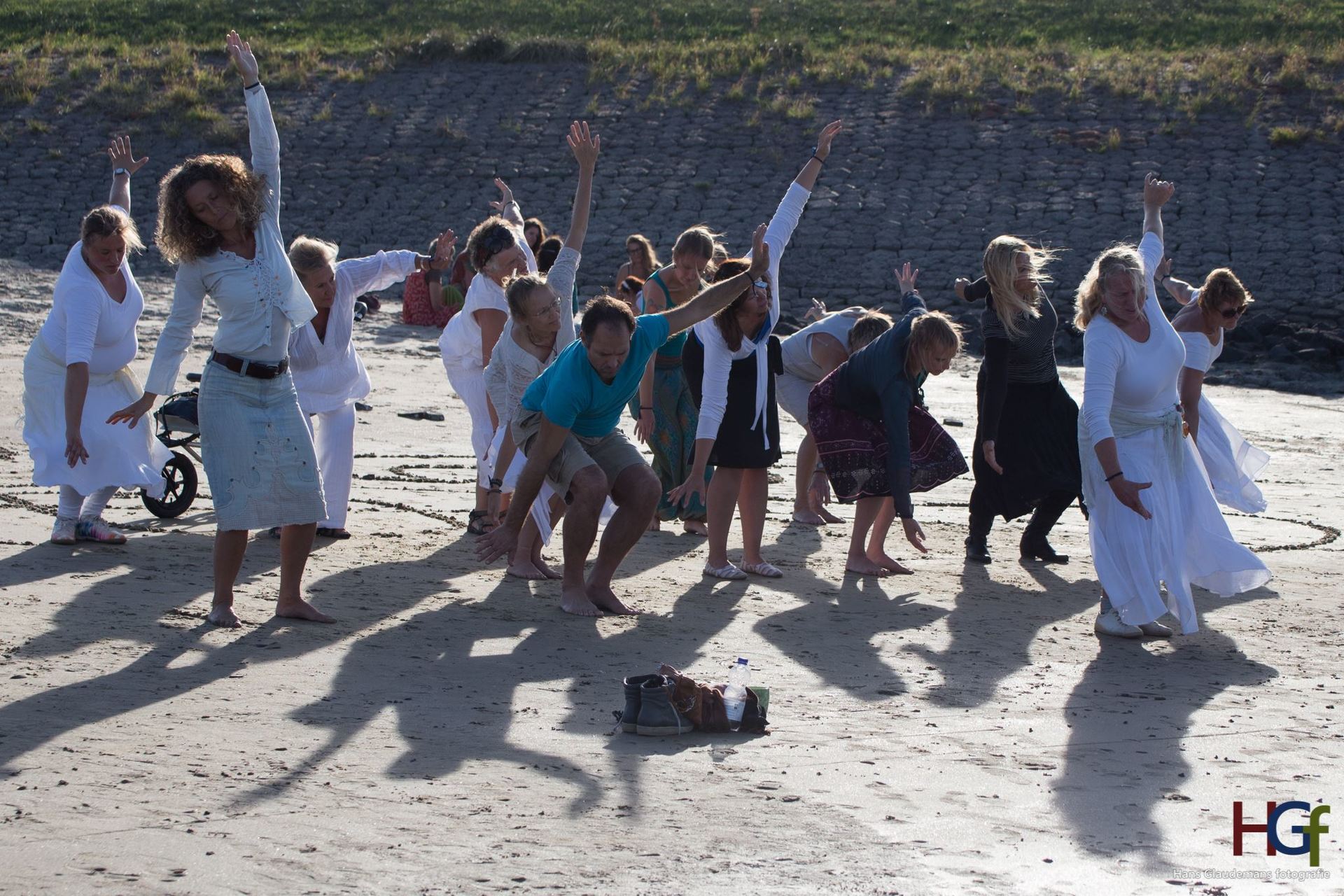 Workshop dans door Anneke Wittermans in 2016 Nehalennia Oogstfeest Colijnsplaat Oosterschelde Beleefdagen 2018