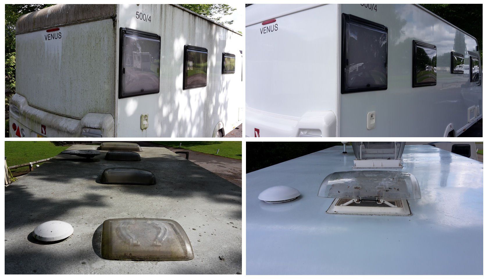 Lunar Venus Caravan Cleaning Gatwick