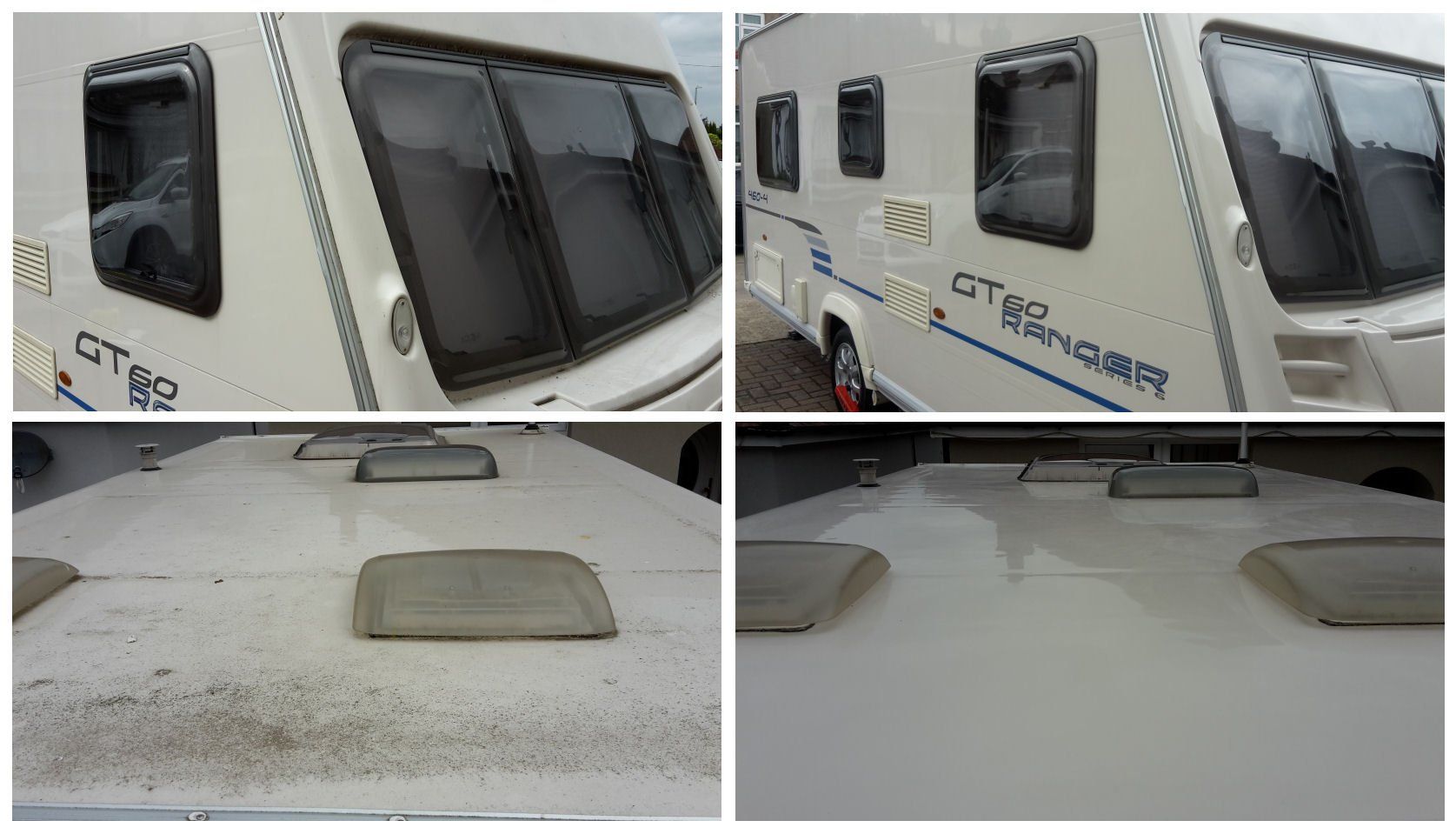 Bailey Ranger GT Caravan Cleaning Ockendon Essex