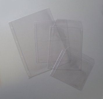 Hochwertige und stabile transparente Schutzhüllen für zu schützende Dokumente, für das gewünschte Format, auch bedruckt