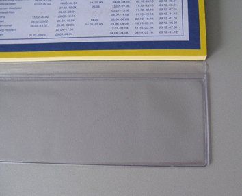 Schreibtisch Schutzkante für Block offen