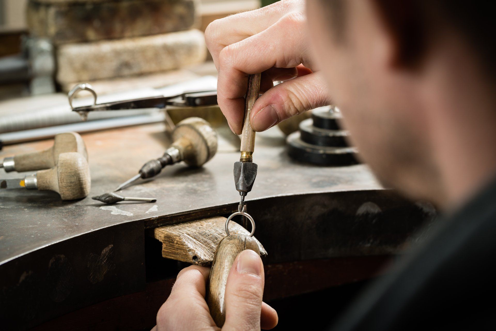 We repair. Jewellery repairs in Bournemouth Poole Ring Resizing Chain repairs onsite workshop Jewellery Jewellers Goldsmiths 