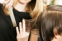 Cutting hair