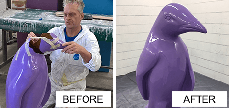 purple penguin