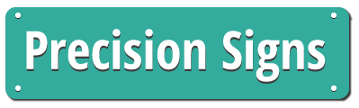 Precision Signs logo Precision Signs logo