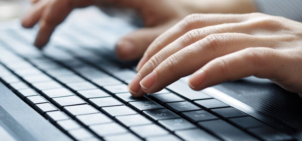 Copy typing services