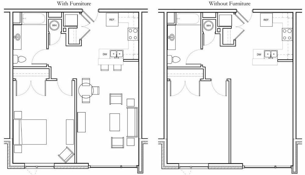 One Bedroom Apartment
