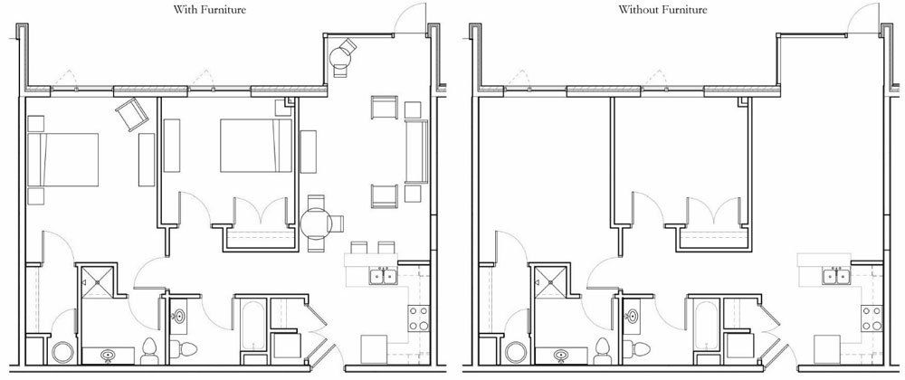 Two Bedroom Apartment